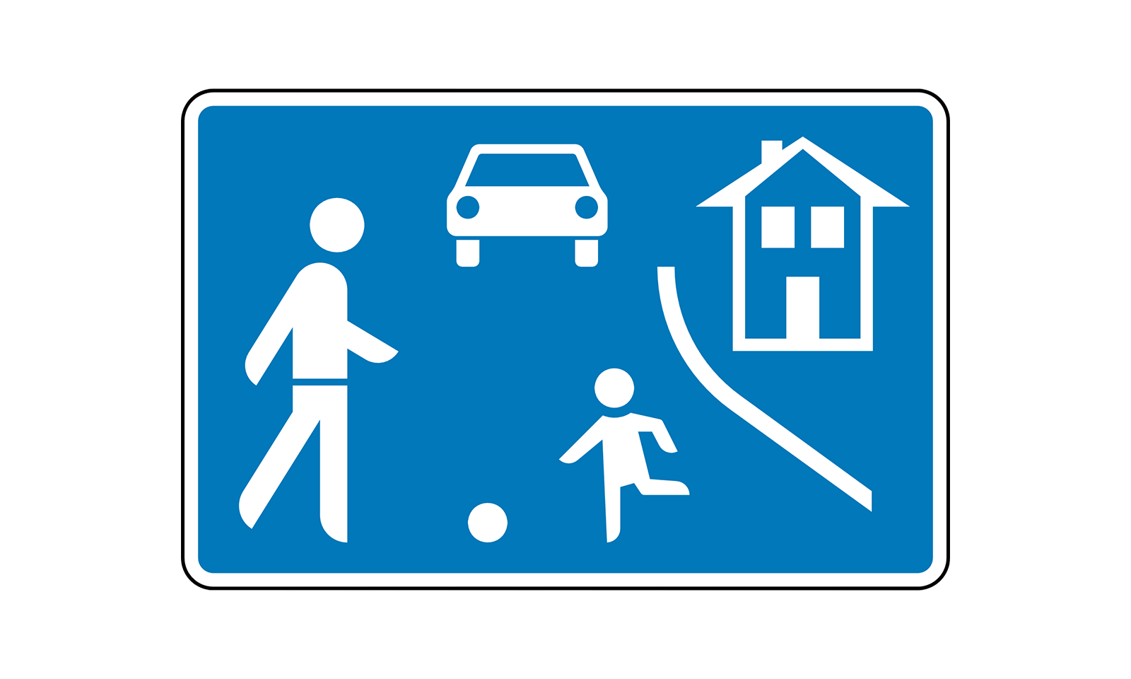 Was müssen Sie bei diesem Verkehrszeichen beachten? (Frage-Nr. 1.4.42-142)